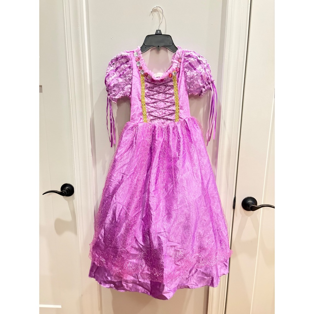 Trish Scully Child Purple Rapunzel Princess Dress Costume Girls Size 6